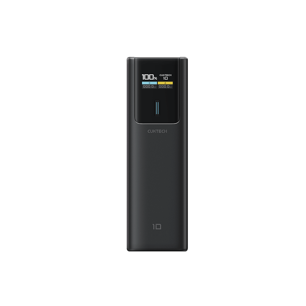 แบตเตอรี่สำรอง CUKTECH PB100P GB.V 10000 mAh สีดำ จ่ายไฟรวมสูงสุด 120W